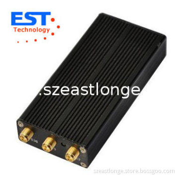 Cdma / Gsm Portable Cell Phone Jammer / Blocker 25dbm With 3 Antenna